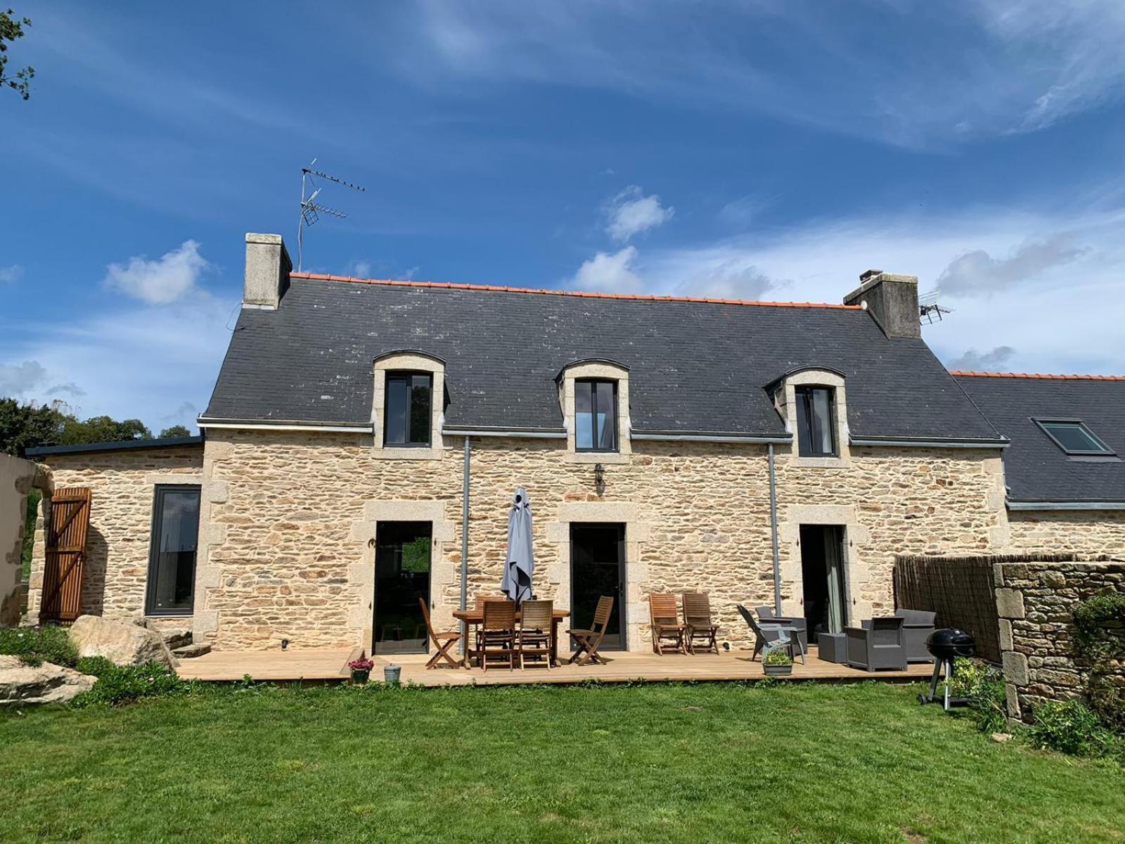 Les Ecuries Du Nevez Villa Plonéour-Lanvern Exterior photo